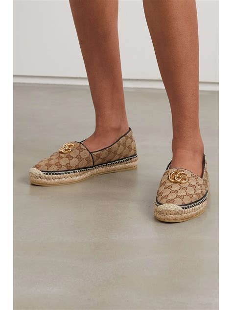 gucci espadrilles second hand|Gucci espadrille flats.